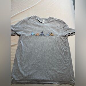 Disney Epcot Come Meet Me At My Happy Place XL 100% Cotton Shirt